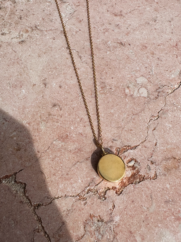Circle Urn Necklace