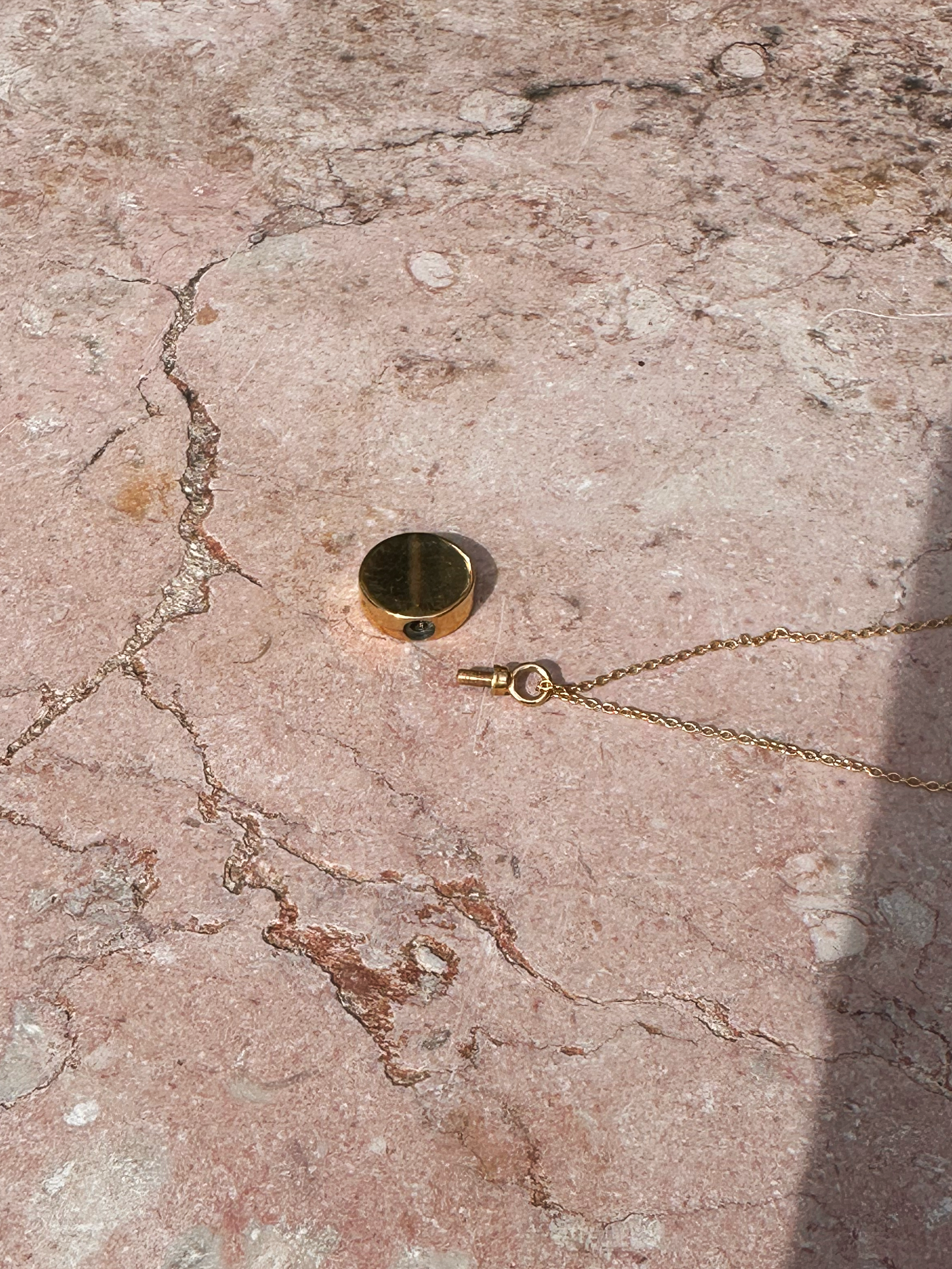 Circle Urn Necklace