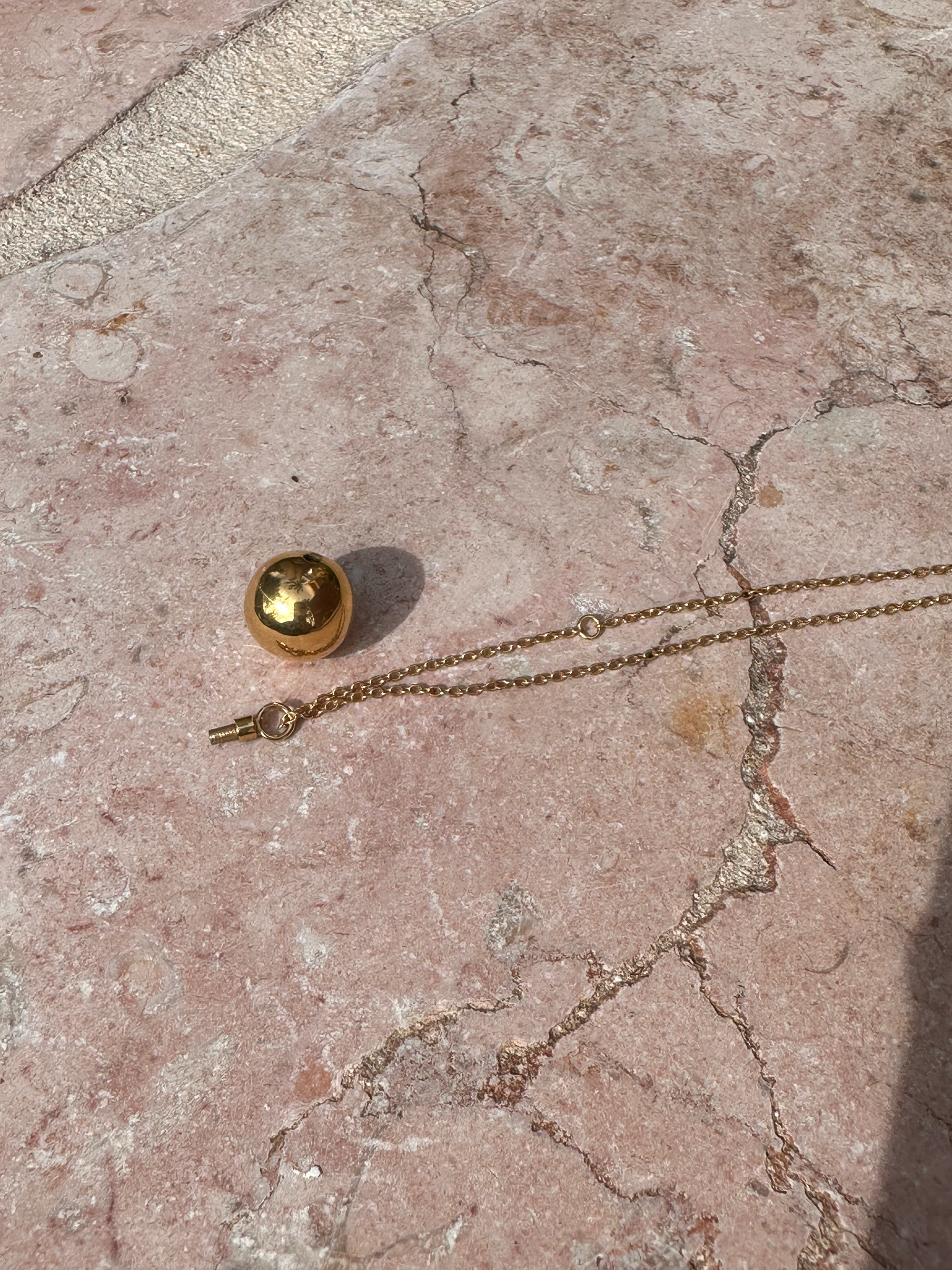 Sphere Urn Necklace
